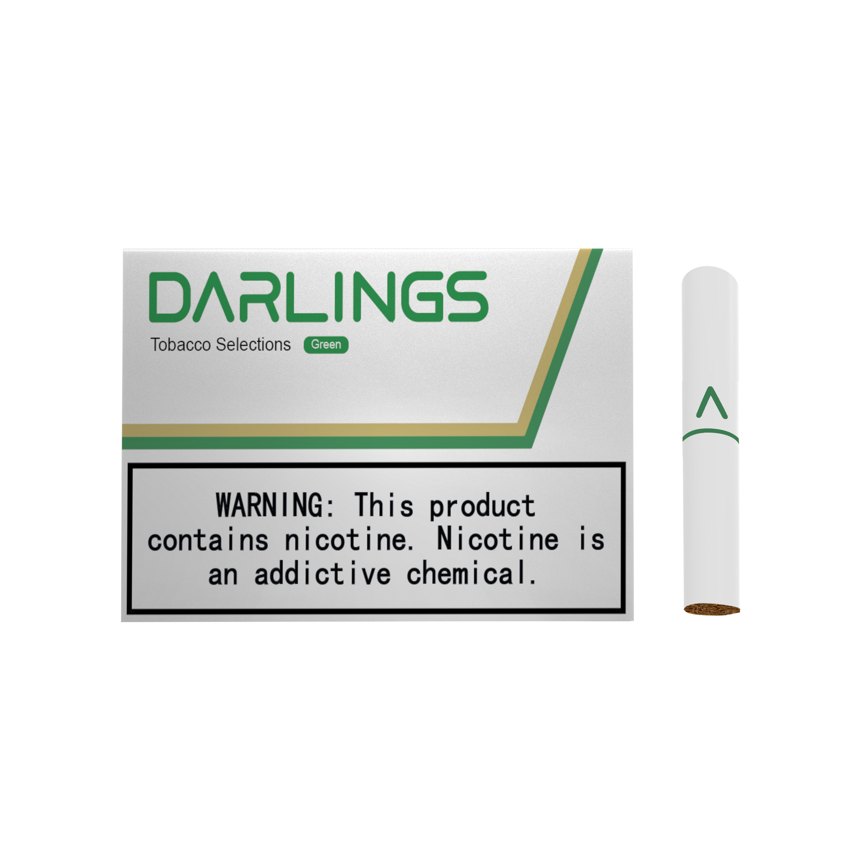Tobacco heat sticks for iqo s marlbor o heet s cigarett e heating hn b device with Green natural flavor  
