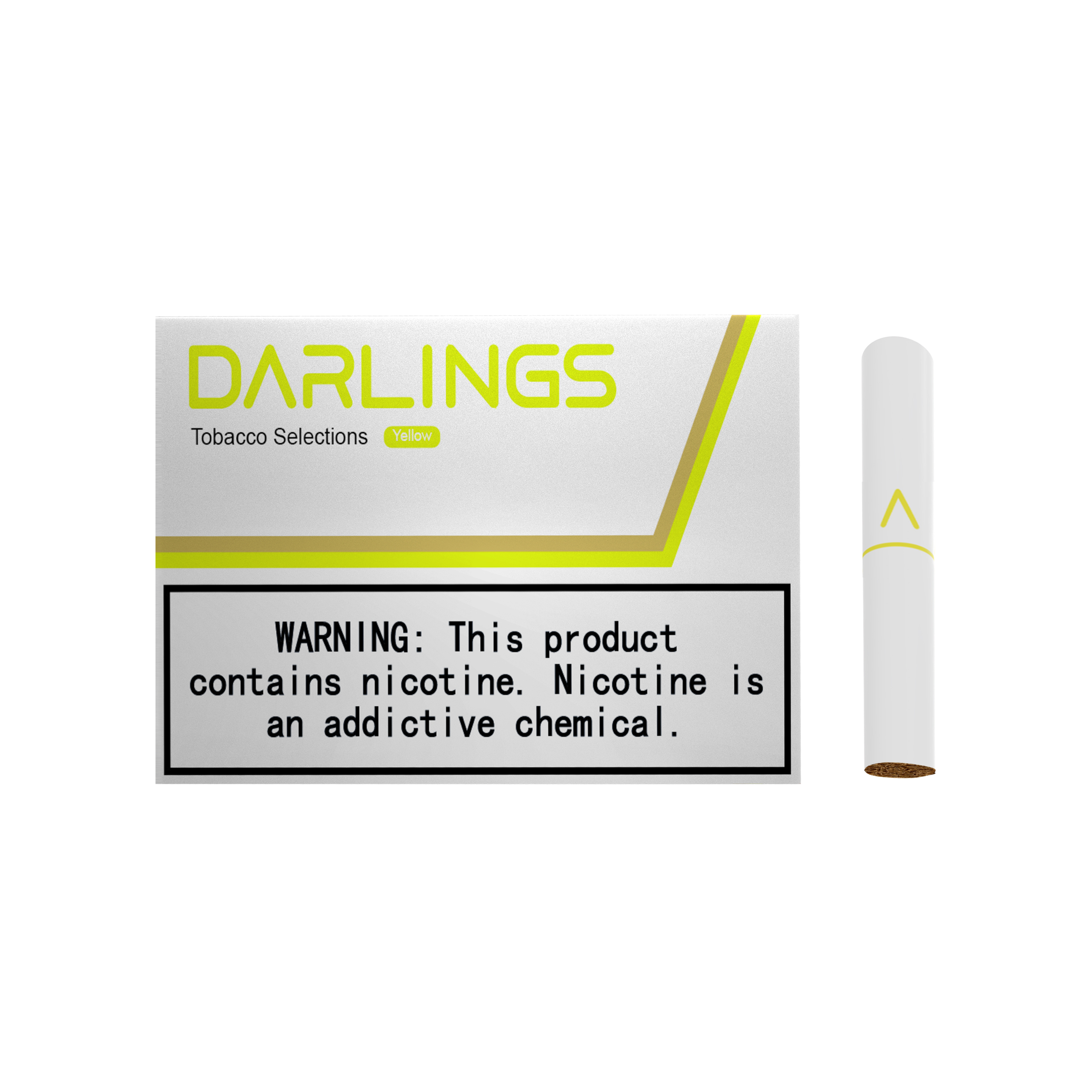 Tobacco heat sticks for iqo s marlbor o heet s cigarett e heating hn b device with Yellow natural flavor  