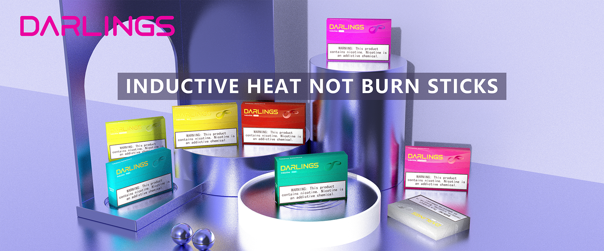 Samples of Inductive Heat Not Burn Sticks (8 flavor in one carton) Inductive sticks 