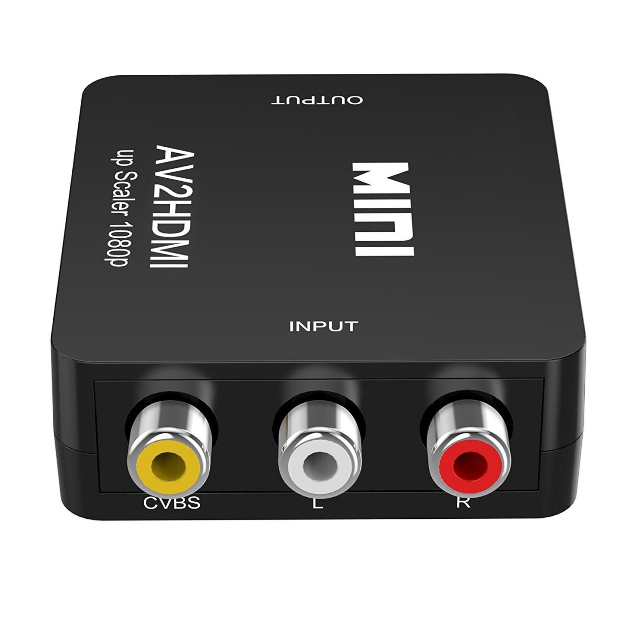 RCA to HDMI,AV to HDMI Converter,ABLEWE 1080P Mini RCA Composite CVBS ...