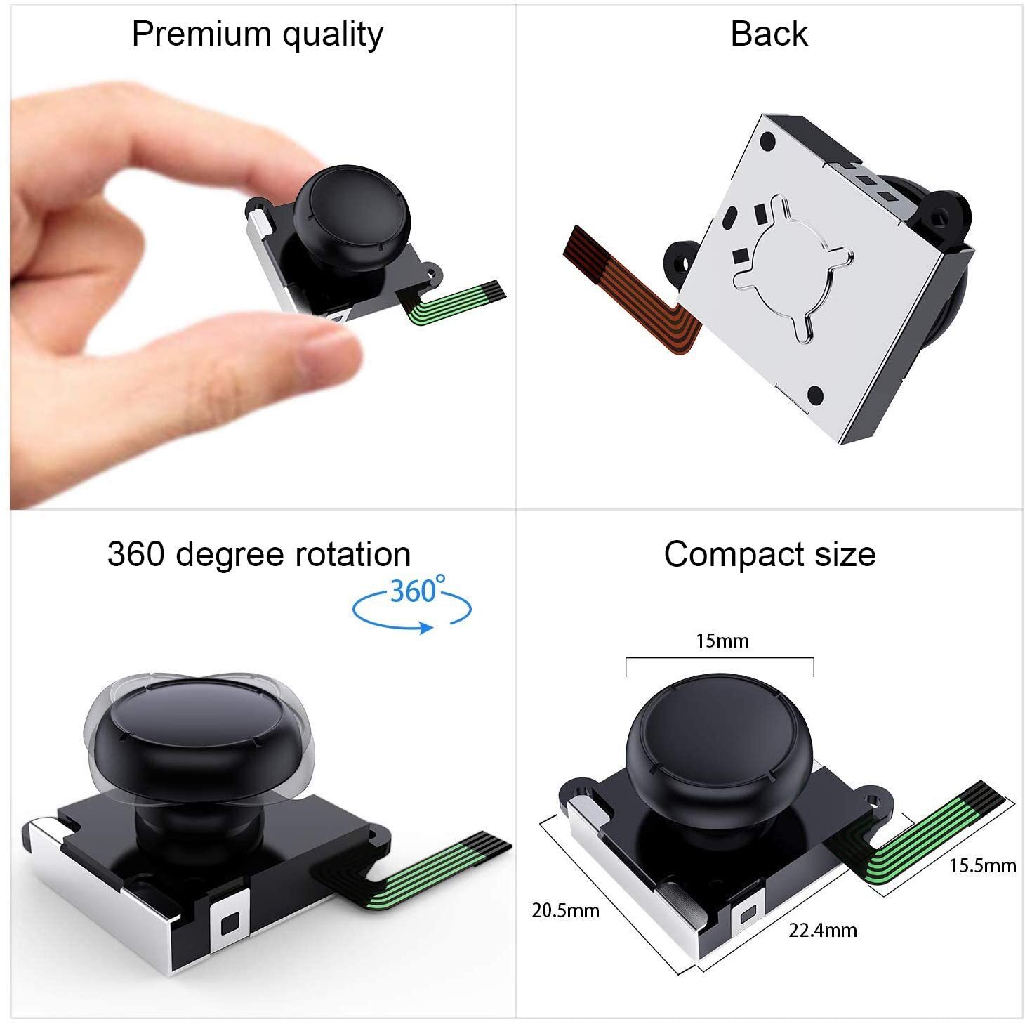 Achetez Pour Nintendo Switch Controller 21 in 1 Joycon Joystick  Remplacement Controller Toal Repair Tool Kit DIY de Chine