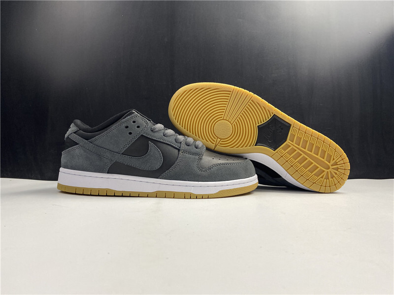 nike dunks black and gray