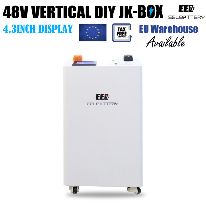 EEL 48V Vertical DIY Battery Box Built-in JK BMS Inverter 2A Active ...