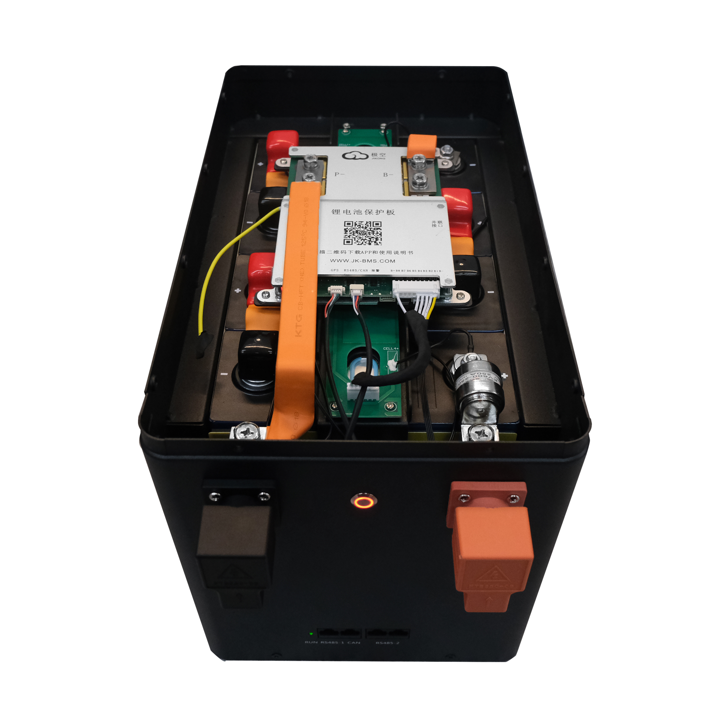12V Lifepo4 Battery DIY Box Kits with JK 200A BMS USA Shipping