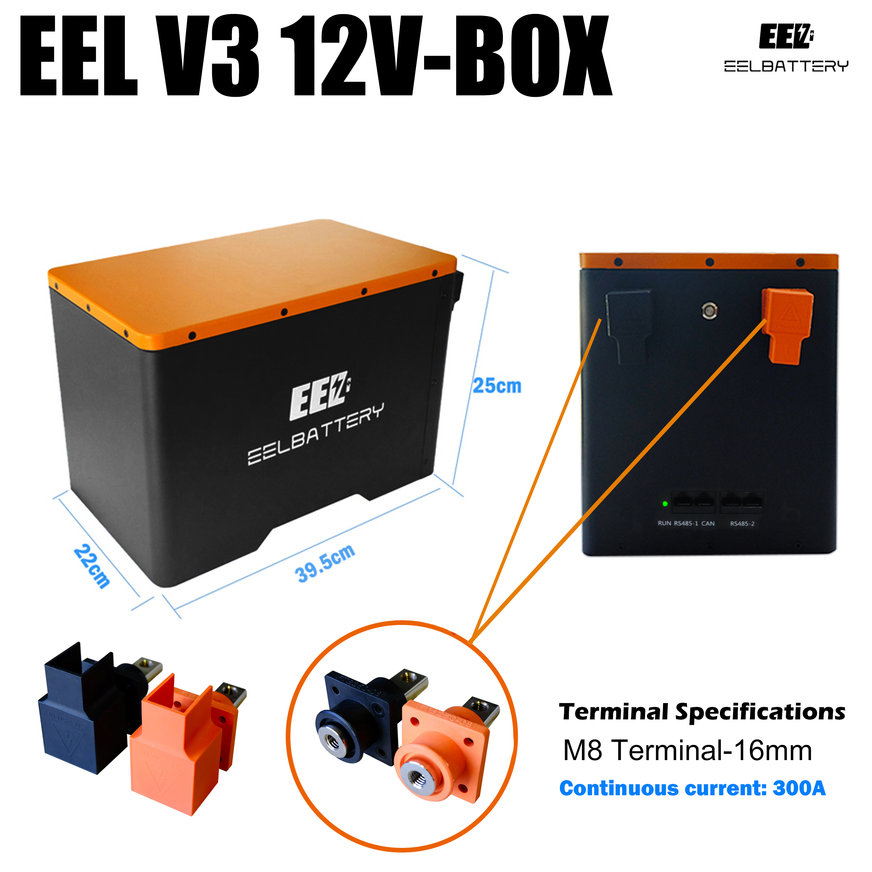 12V Lifepo4 Battery DIY Box Kits with JK 200A BMS USA Shipping
