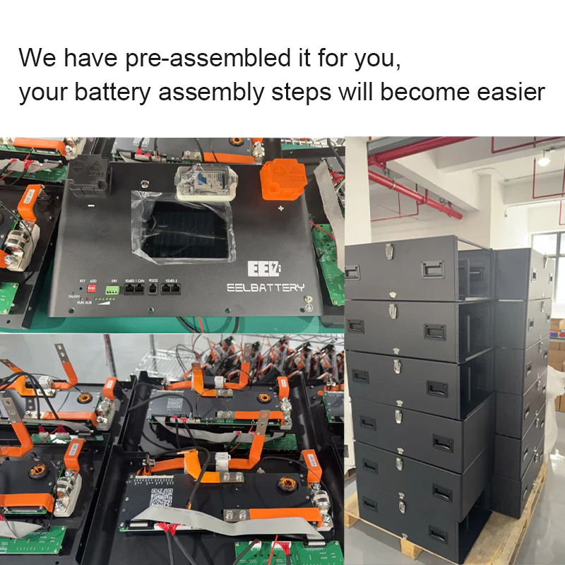 EEL 48V 16S V6 JK Server Rack DIY Unit Upgraded Front Panel Built-in ...