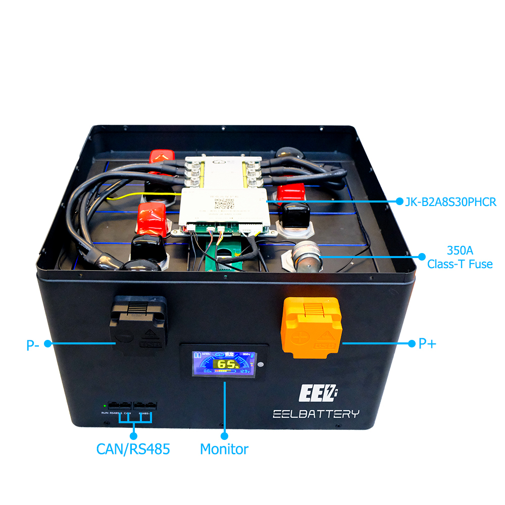EEL 12V MB56 Lifepo4 Battery DIY Box Kits with Bluetooth 300A JK ...