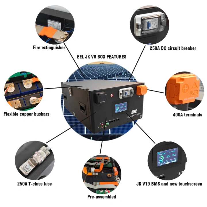 Kit Batterie Seplos LiFePO4 Grade A 15 KWh Avec BMS 200A - Neuf