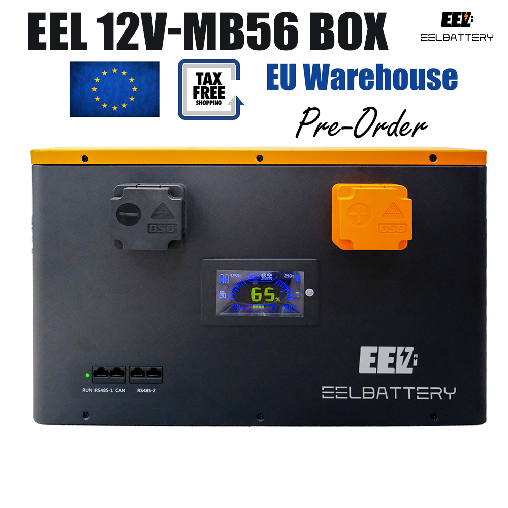 EEL 12V MB56 Lifepo4 Battery DIY Box Kits with Bluetooth 300A JK ...