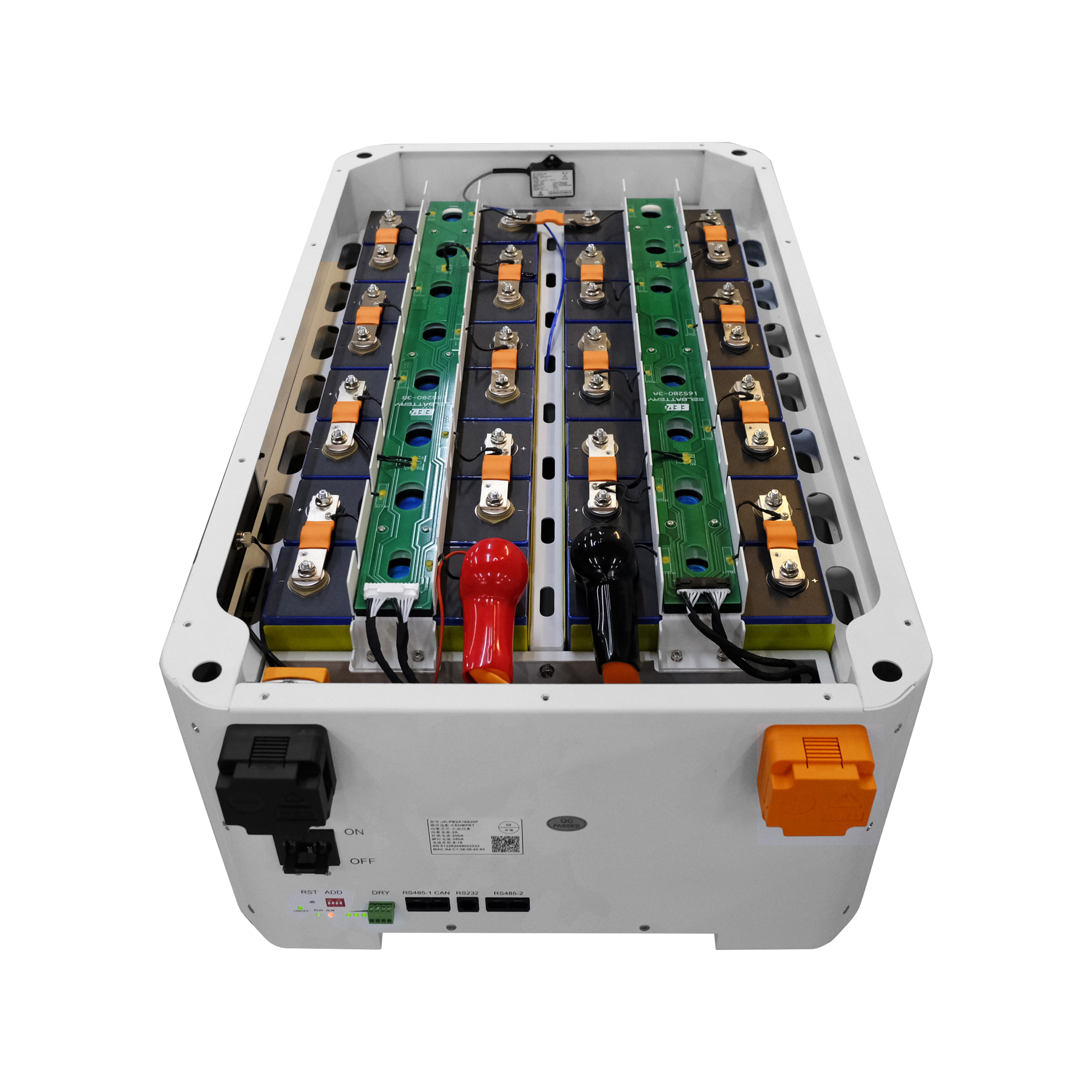 EEL 48V 16S V6-Pro JK LiFePO4 DIY BOX Built-in Smart JK BMS stackable ...