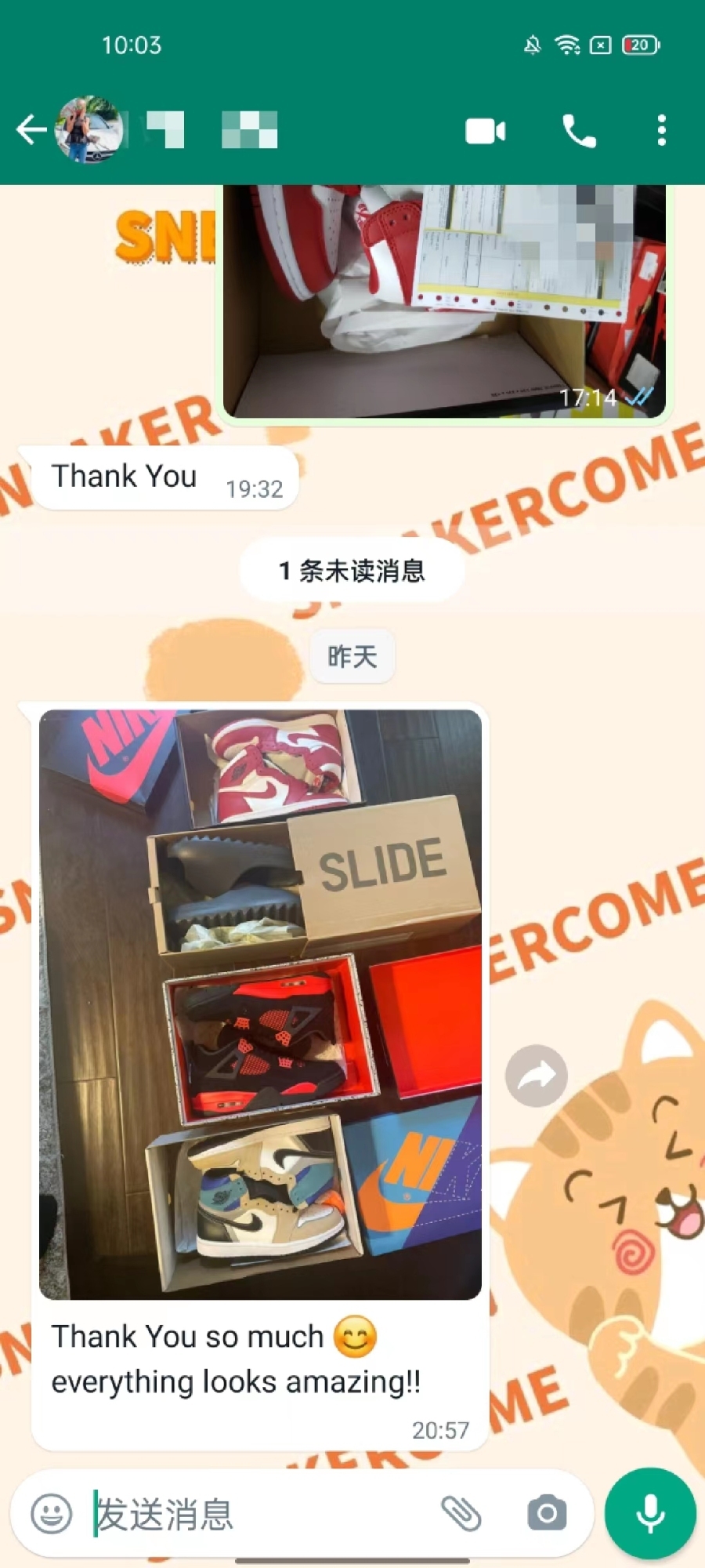 Review of 4 hot shoes from sneakercome customer💕