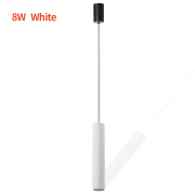 8W White Cylinder LED Pendant Light【LDD0580A】