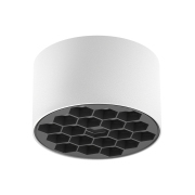 【ALXS80106】12W White + Black LED Ceiling Lamp Spotlight/Downlight