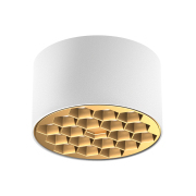 【ALXS80106】12W White + Gold LED Ceiling Lamp Spotlight/Downlight