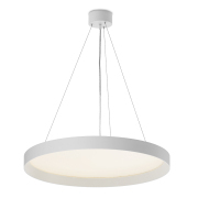 【LDD80006H】 White Thin Round LED Pendant Light