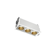 【ALTH80224-15W】15W LED Spotlight White+Gold Cup