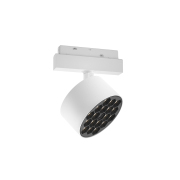 【2ALGD2280106-12W】22-Series White+Black 12W Spotlight LED Magnetic Track Light