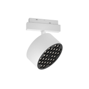 【2ALGD2280106-20W】22-Series White+Black 20W Spotlight LED Magnetic Track Light