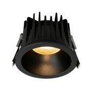 【ALIP80258】IP54 10W 15W 23W 30W Black Waterproof COB Downlight