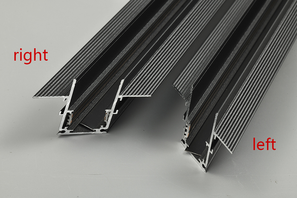 22-Series Recessed Horizontal Beveled 48V Magnetic Track 【2C3GDT2240-1R-BS-XR】【2C3GDT2240-1L-BS-XR】