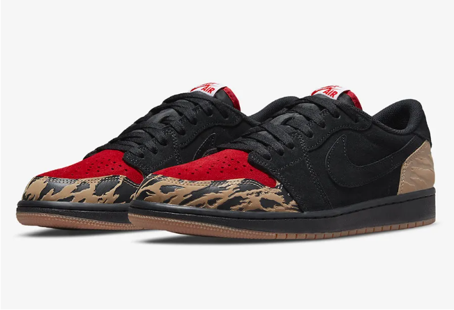 "Beast Pattern" SoleFly x AJ1 Low official image revealed!