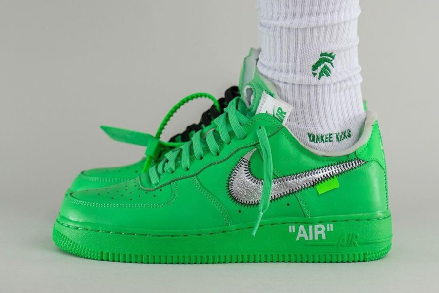 PK Sneakers Air Force 1 Light Green Spark