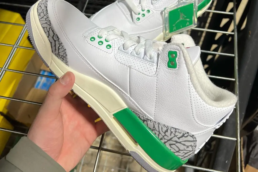 PK Sneakers Air Jordan 3 Feeling Lucky in Green