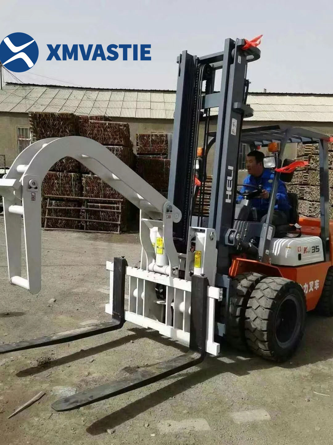 Steel Pipe Clamp & Forklift Steel Pipe ClampXMVASTIE Forklift