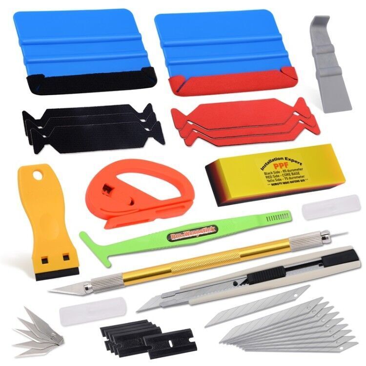 Wrap The Wallpaper With Plastic Handle Wallpaper And Vinyl Professional  Squeegee 2pcs  Tool Parts  AliExpress
