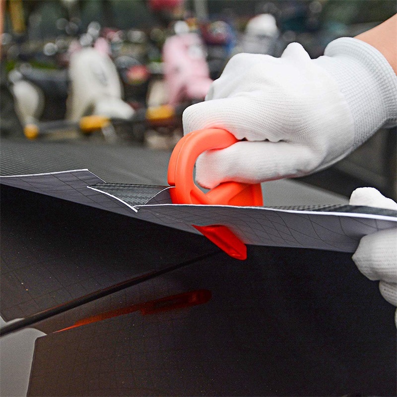 FOSHIO Window Tint Car Wrapping Squeegee Set Car Vinyl Wrap PPF Tool