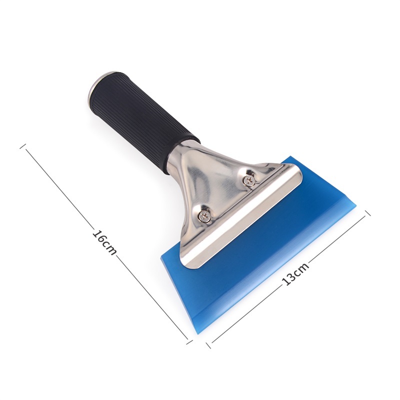 FOSHIO T-Handle Blue squeegee Rubber Blade Squeegee for Window Clean