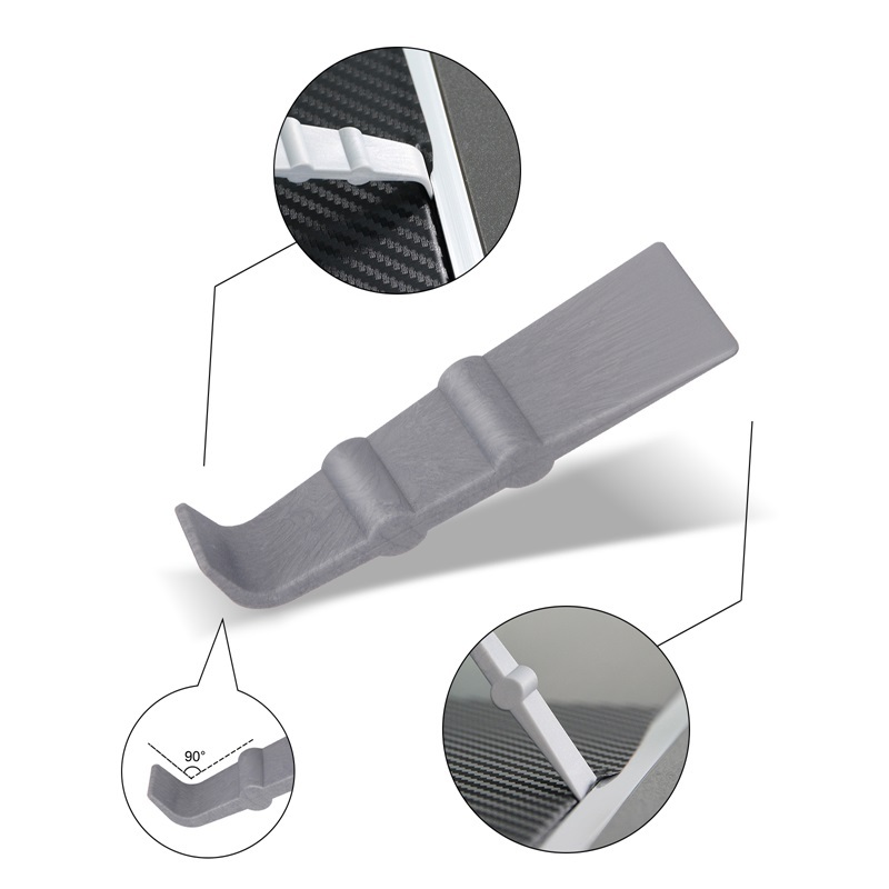 5-teiliges Rakelset für Folien Silikonrakel Soft Wrap Scraper