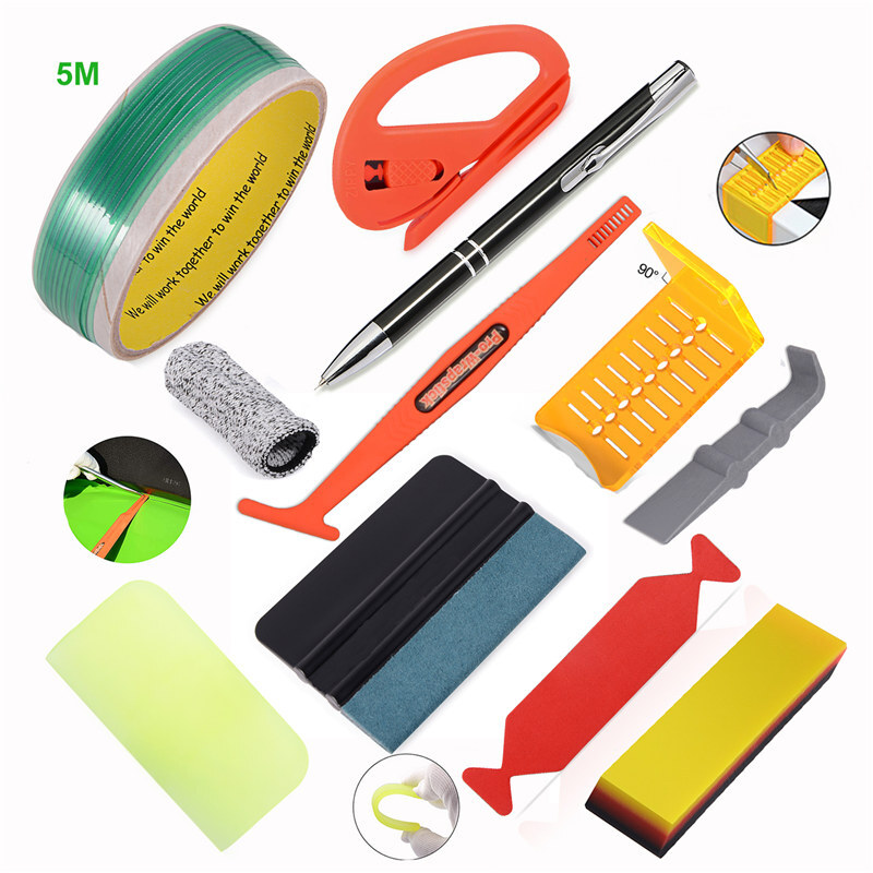Tape and Label Application Tool - Squeegee - Plastic