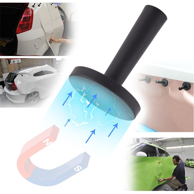 12IN1 Vinyl Wrap Tools Felt Squeegee 2 Magnets for PPF Install Window Tint  US