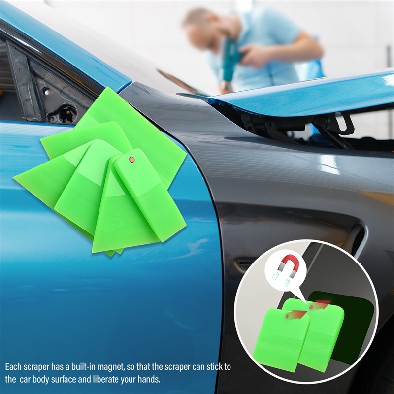 FOSHIO Magnetics Soft PPF Squeegee Window Tinting Car Protective Tools
