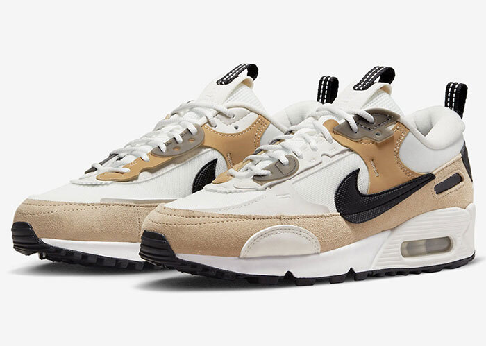 Replica Shoes New Tan Suede Nike Air Max 90 Futura - Tony Shoe