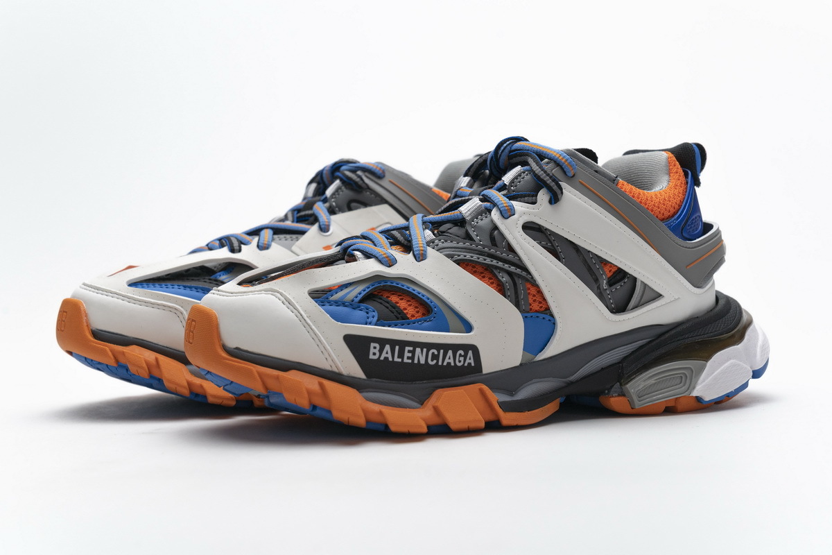 balenciaga sneakers blue and orange