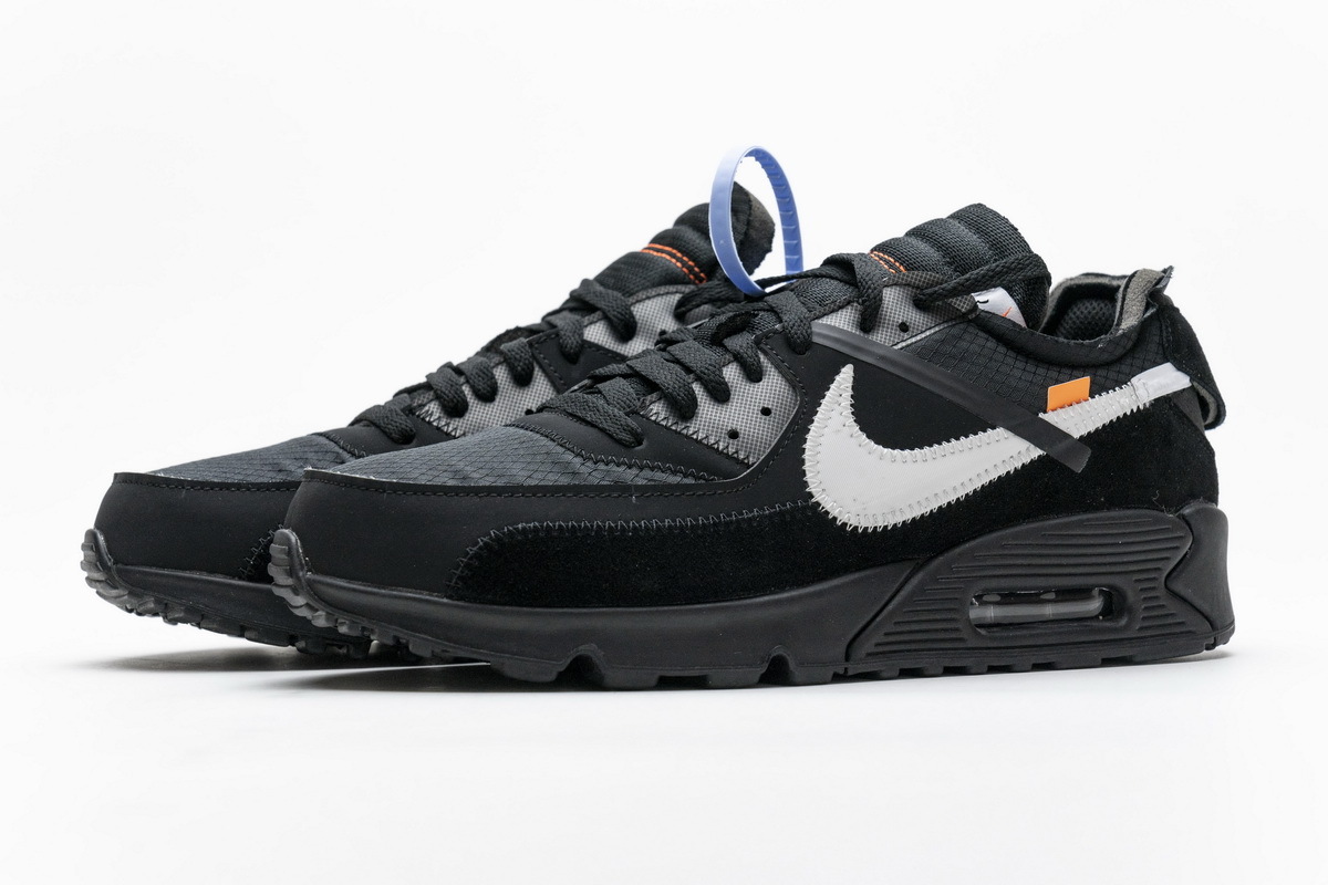 Best Look Yet at the 'Black/Cone' Off-White x Nike Air Max 90