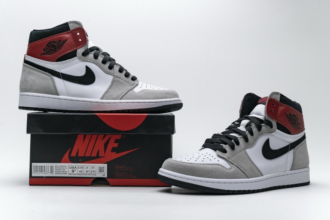 TOP Quality LJR Jordan 1 Retro High Light Smoke Grey - HotKicks