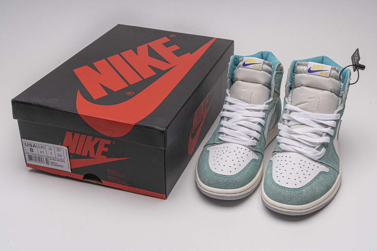 turbo green jordan 1 box