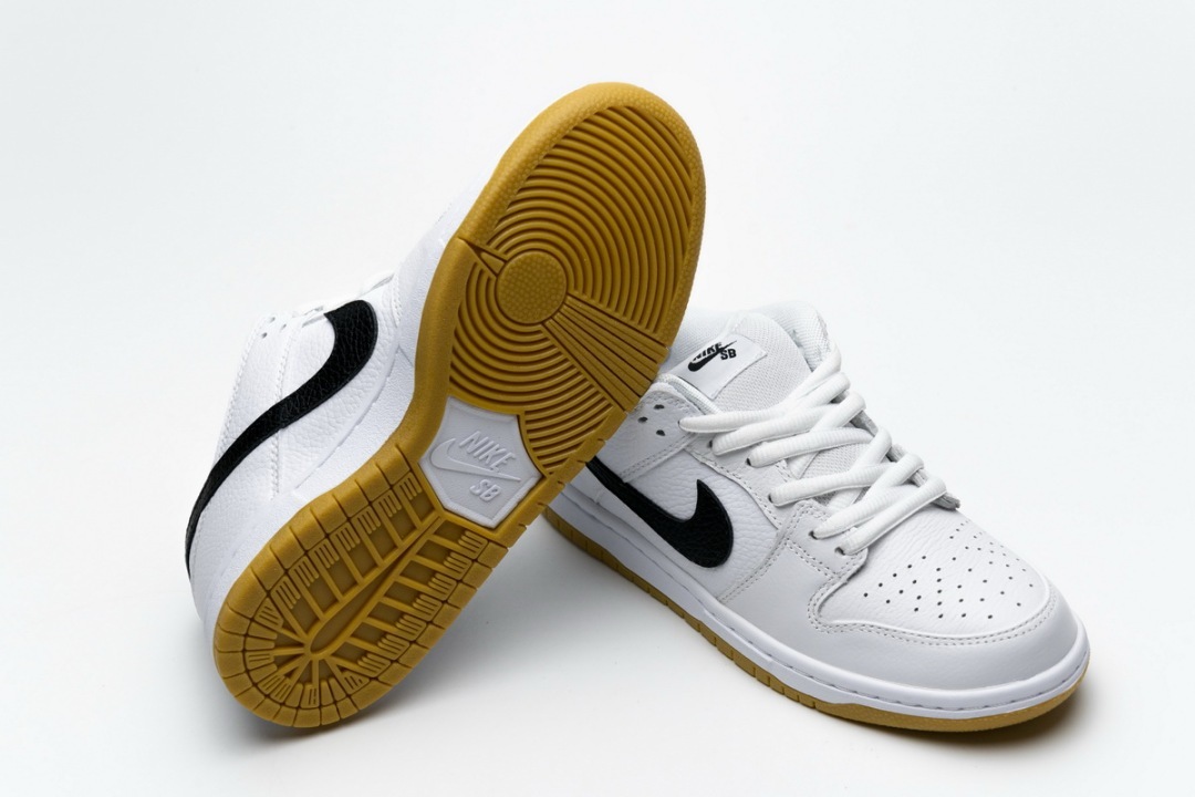 orange and white dunks gs