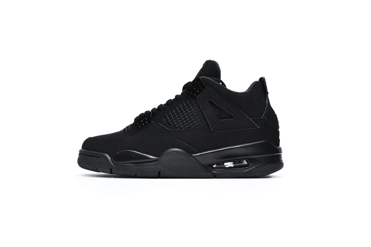 Nike Air Jordan 4 Retro Black Cat 2020 CU1110-010 Size US 7.5 with