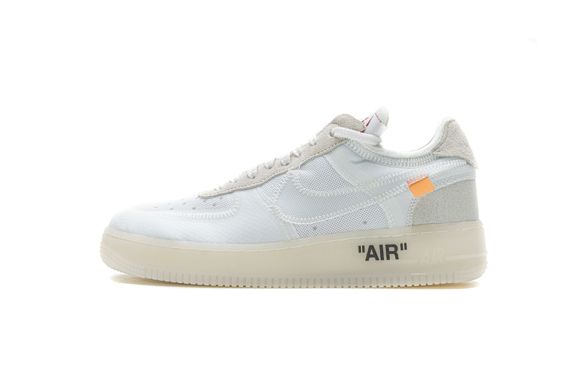 NIKE AIR FORCE 1 '07 USED SIZE 14 OFF WHITE VIRGIL MOMA