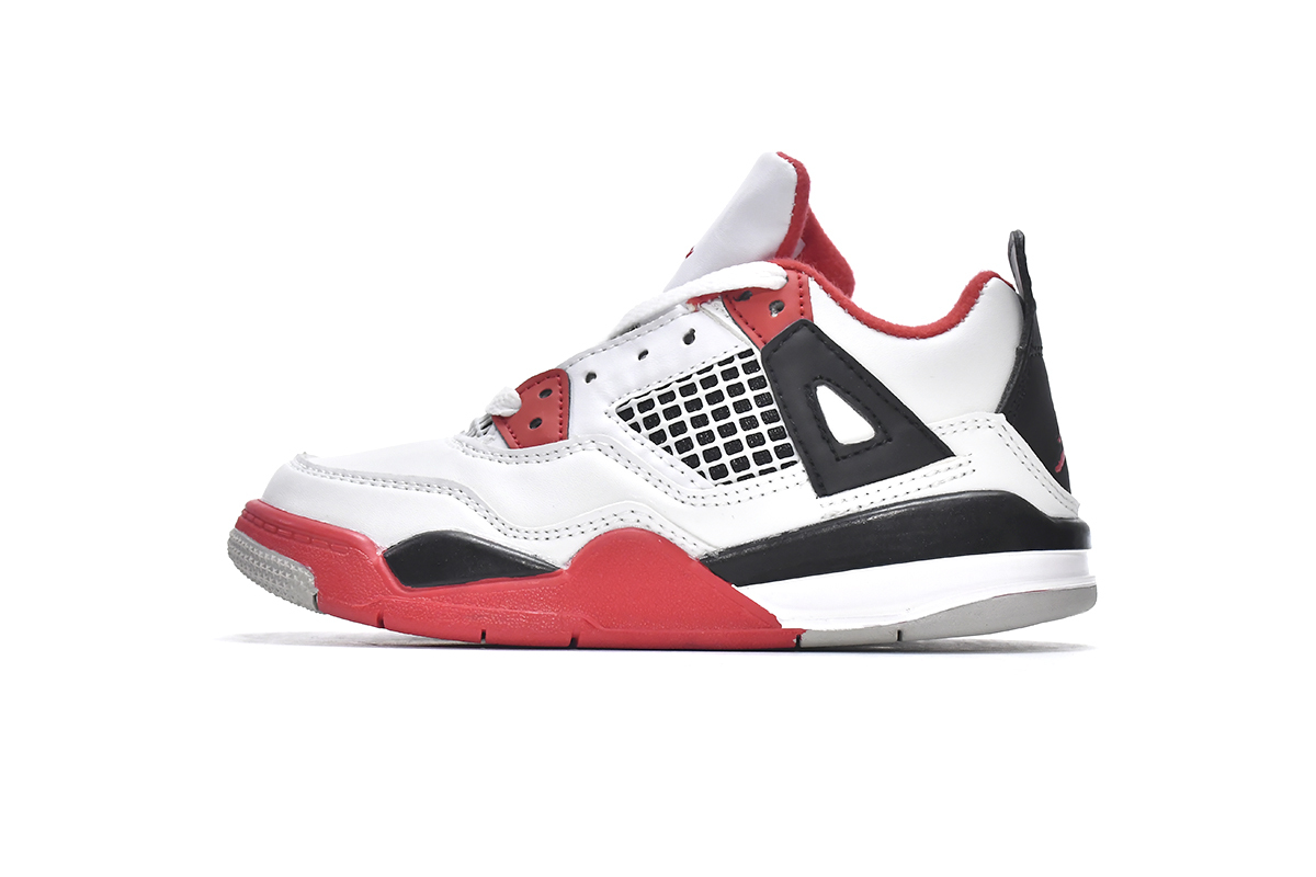 Jordan 1 Mid Bright Grape GS - Jordan 4 Retro PS Fire Red | Jordan his shoes | EllisonbronzeShops