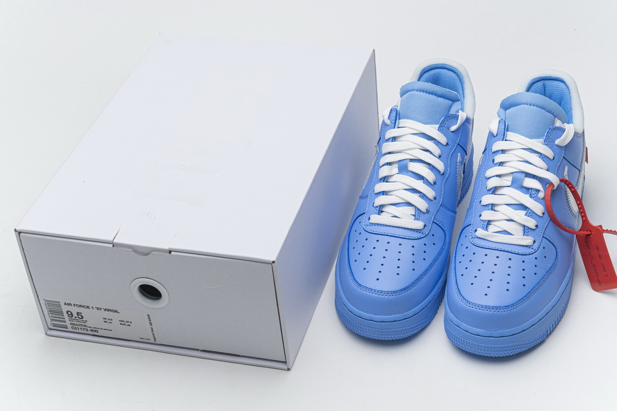 Off-White x Nike Air Force 1 MCA Blue CI1173-400