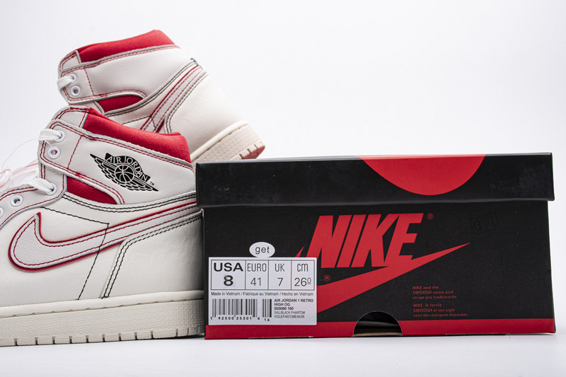 StclaircomoShops - TOP Quality LJR Nike Air Jordan 1 Mid PS Half