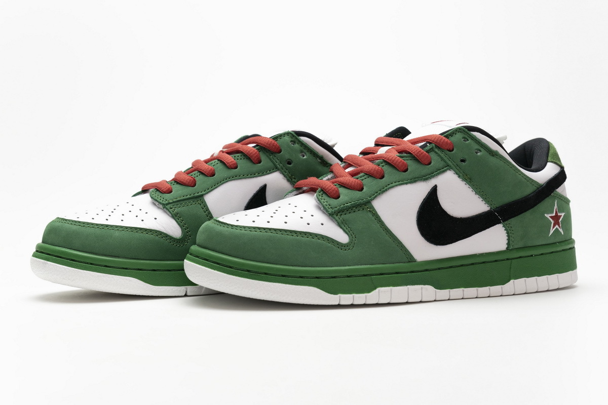 StclaircomoShops - TOP Quality LJR Force Dunk SB Low Heineken