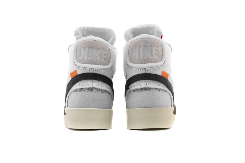 Nike Mens The 10: Blazer Mid Off White AA3832-100 WHITE/MUSLIN