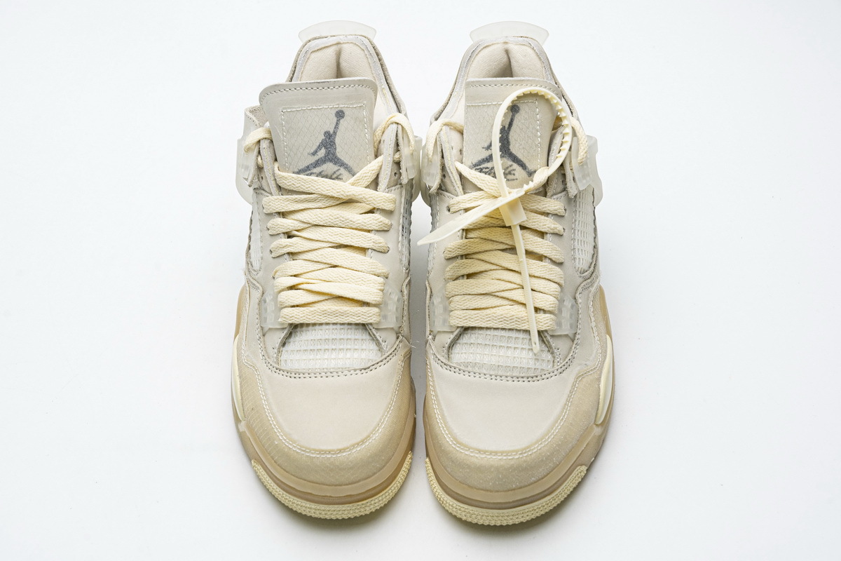 Air Jordan 4 Retro Off-White Sail - Zapatillas CV9388-100