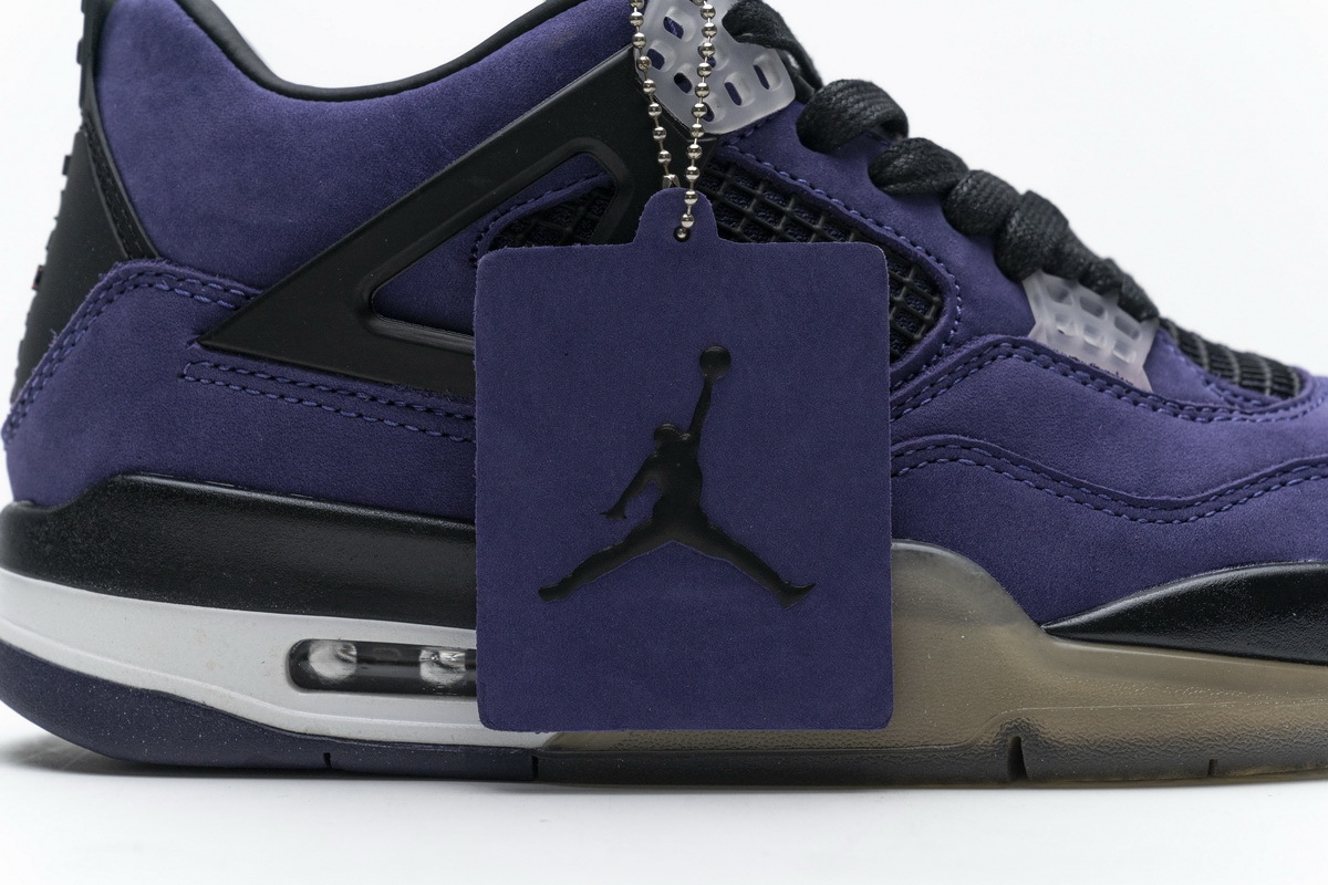 TOP Quality LJR Jordan 4 Retro Purple Travis Scott - The 2005